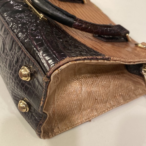 Brahmin Croc Embossed Satchel - Picture 11 of 16